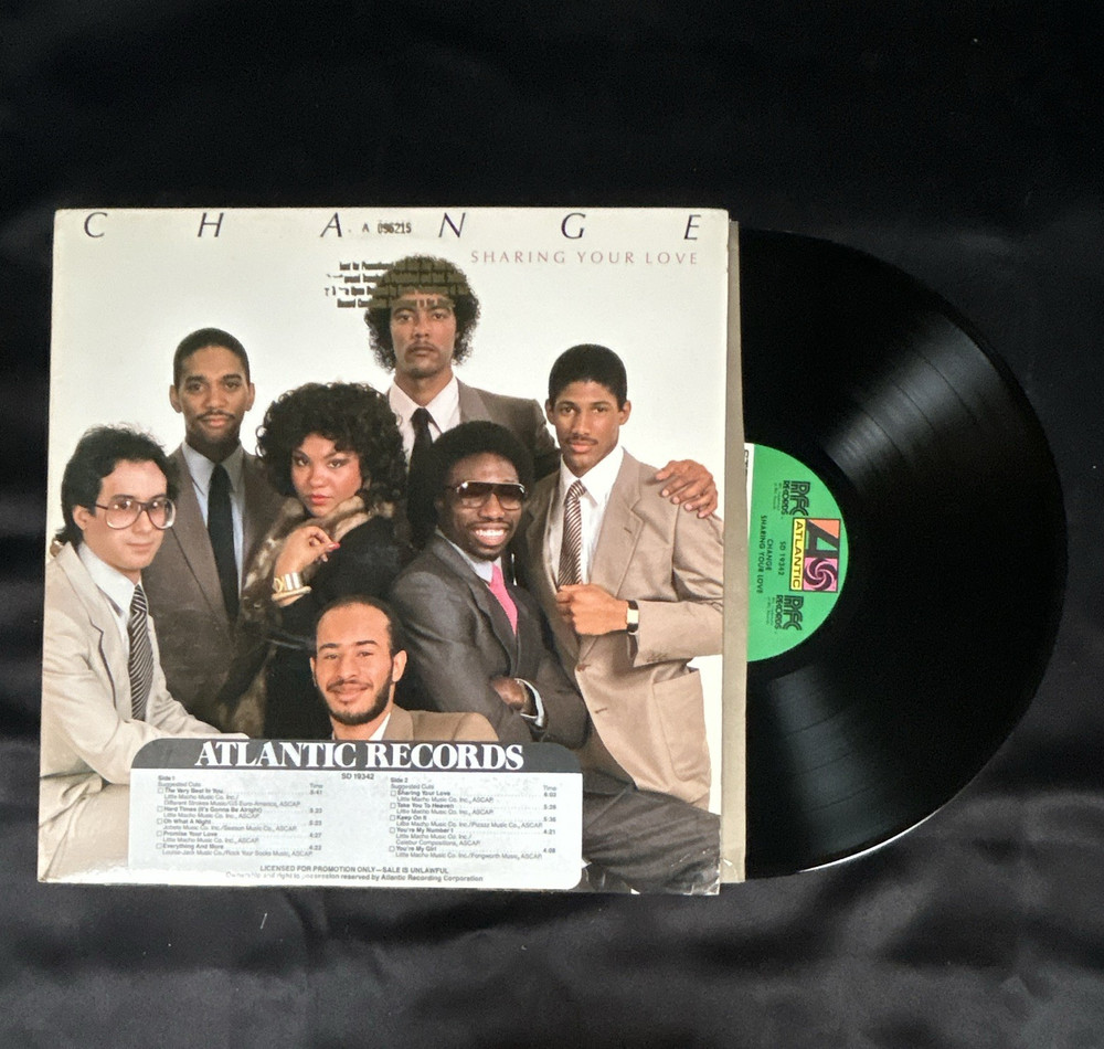 Change Sharing Your Love Atlantic 12″ Black Vinyl LP 33 RPM SD 19342 1982