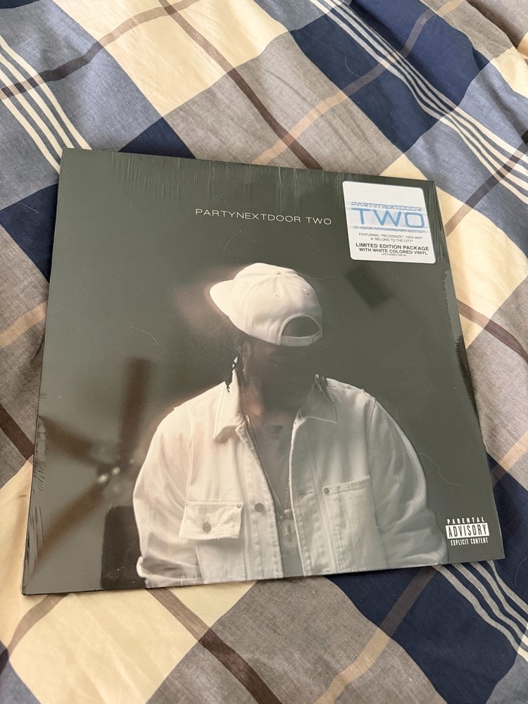 PartyNextDoor Two Vinyl, LIMITED EDITION PACKAGE with white vinyl, sealed NEW