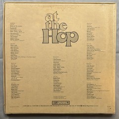 CBS At the Hop Vinyl LP 1950’s Rock Pop Compilation 1978 Box Set Various Artists