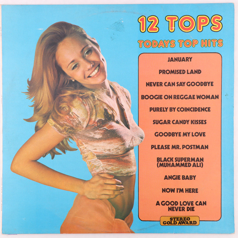 12 Tops Today’s Top Hits Volume 26 – 12″ UK LP – Stereo Gold Award – MER 122 EX