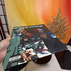 Genius GZA Liquid Swords 2LP Vinyl Record 1995 First Press Wu-Tang Clan RZA R7