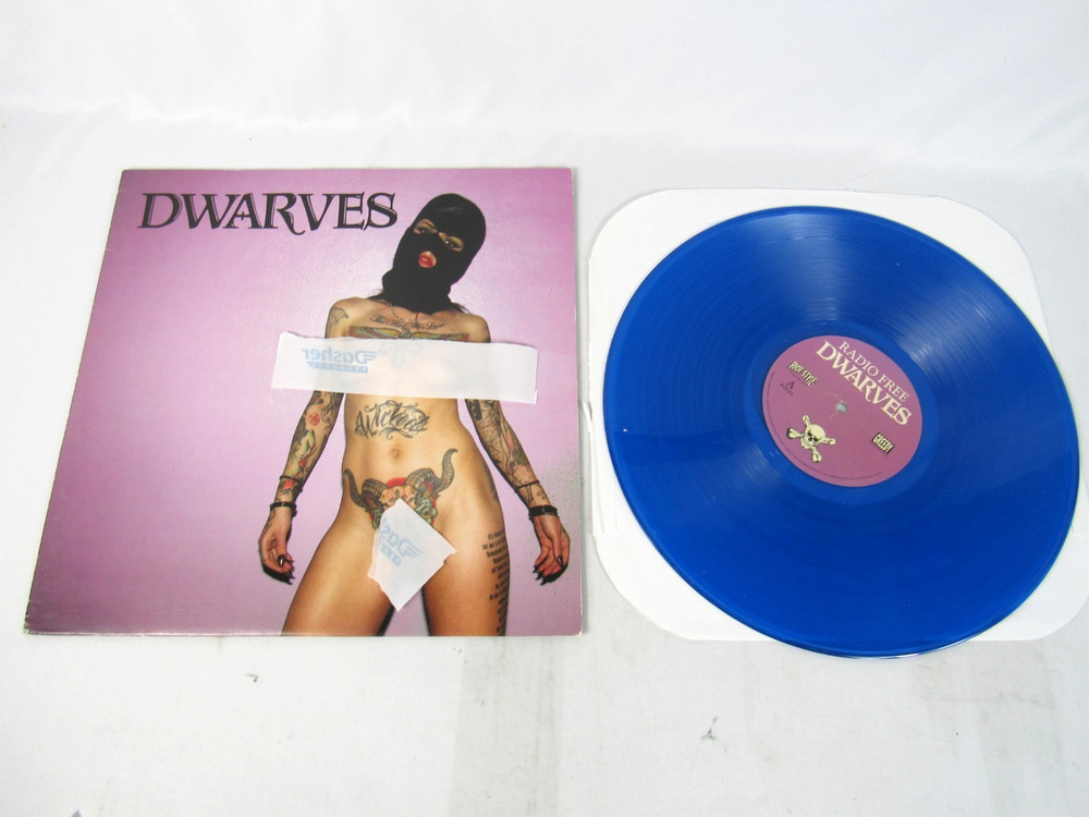 Dwarves – Radio Free Dwarves 2016 Repress Blue Etched Ltd Ed 12″ Vinyl LP