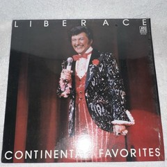 Liberace Continental Favorites LP Vinyl 12″ 33 RPM Stereo AVI Records AVI 6103