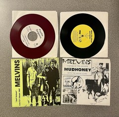 MELVINS GIGANTIC 50+ EP 7” DISCOGRAPHY LOT KING BUZZO COLOR VINYL – Nirvana KBD