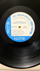 Ornette Coleman Lot Of 2 Vynils.Attn:Please see notes & pics.Strong VG Both Lps.