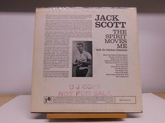 Jack Scott mich rock country gospel LP The Spirit Moves on Me Top Rank