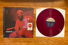 Marvin Gaye – Number 1’s LP Motown 2020 Pressing Purple Translucent Vinyl VG+