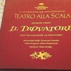 Deutsche Grammophon Il Trovatore Verdi Serafin Teatro alla Scala Stereo Vinyl