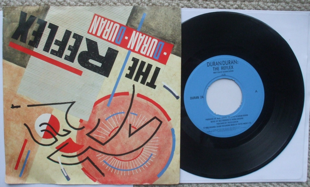 Duran Duran – The Reflex / Make Me Smile – Jukebox Ready Paper Label – EX- UK 45