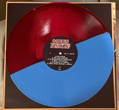 OH SEES Intercepted Message LP RED/BLUE osees coachwhips pink brown damaged bug