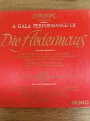 London A Gala Performance of Die Fledermaus Karajan Mono Vinyl LP X.5589