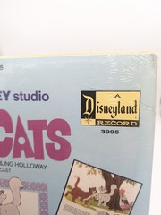NEW ARISTOCATS Story Music Color Book SEALED 1970 Walt Disney DISNEYLAND 3995 LP