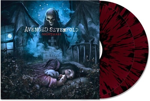 AVENGED SEVENFOLD – Nightmare – NEW PURPLE BLACK SPLATTER RECORD LP VINYL INDIE