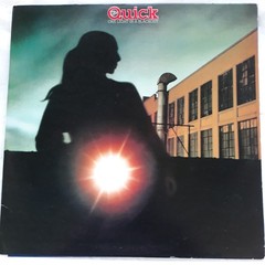 THE QUICK: One Light in a Blackout-M1982LP EMBOSSED COVER PROMO LYRICS SLEEVE
