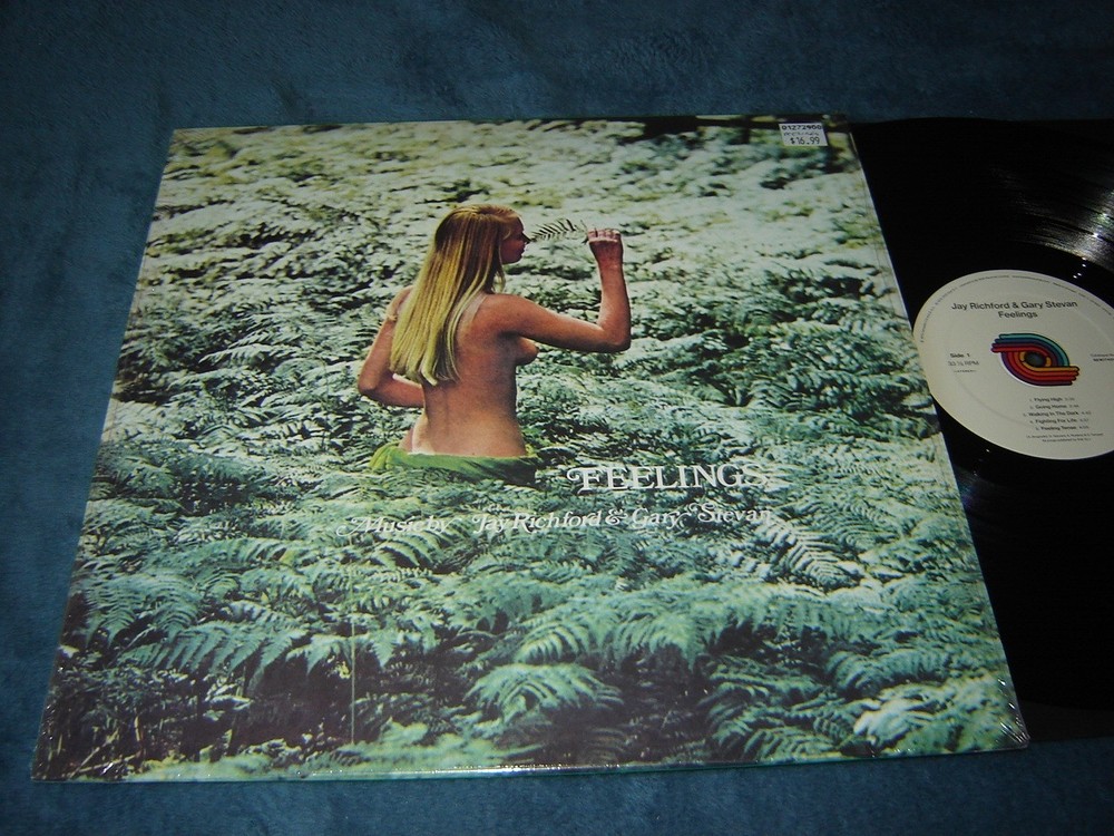 Jay Richford & Gary Stevan – Feelings LP NM 2021 reissue jazz funk library psych