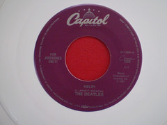 The Beatles HELP! / I’M DOWN NEW MINT WHITE VINYL JUKE BOX ONLY 45 FAB 4