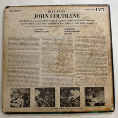 John Coltrane Blue Note 1577 LP “Blue Train” W.63rd DG ~ Ear RVG 9 M