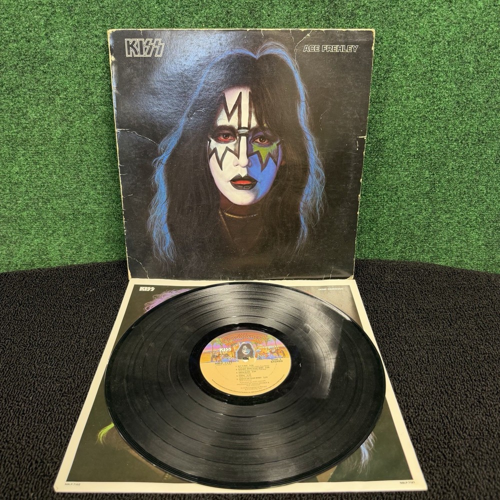 Ace Frehley Solo LP Kiss 1978 NBLP-7121 with Poster