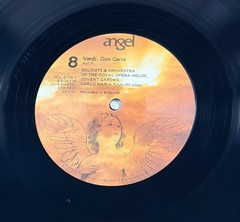 Verdi Don Carlo 4LP Box Angel SDL3774 Giulini Domingo Caballé VG+ Vinyl Libretto