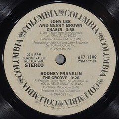 VARIOUS Individuals COLUMBIA AE7 1199 VG 45 RPM 1980 Contemporary Jazz 7″ Funk