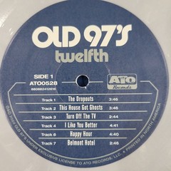 Old 97’s – Twelfth Vinyl LP -2020- Ltd. Ed. Silver Vinyl – Near Mint – ATO0528