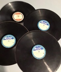 Homemade Records Lot Of 10 Wilcox-Gay Corp 1950s Recordio Discs