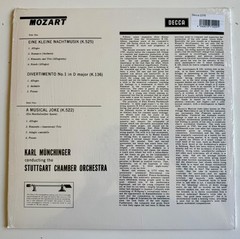 Mozart LP Eine Kleine Nachtmusik Divertimento No. 1 – Speakers Corner Records