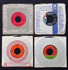 Lot of (50): Mid/Late 1960s Pop Folk Psych Rock 45 rpm (Some Promos) (VG+ to NM)