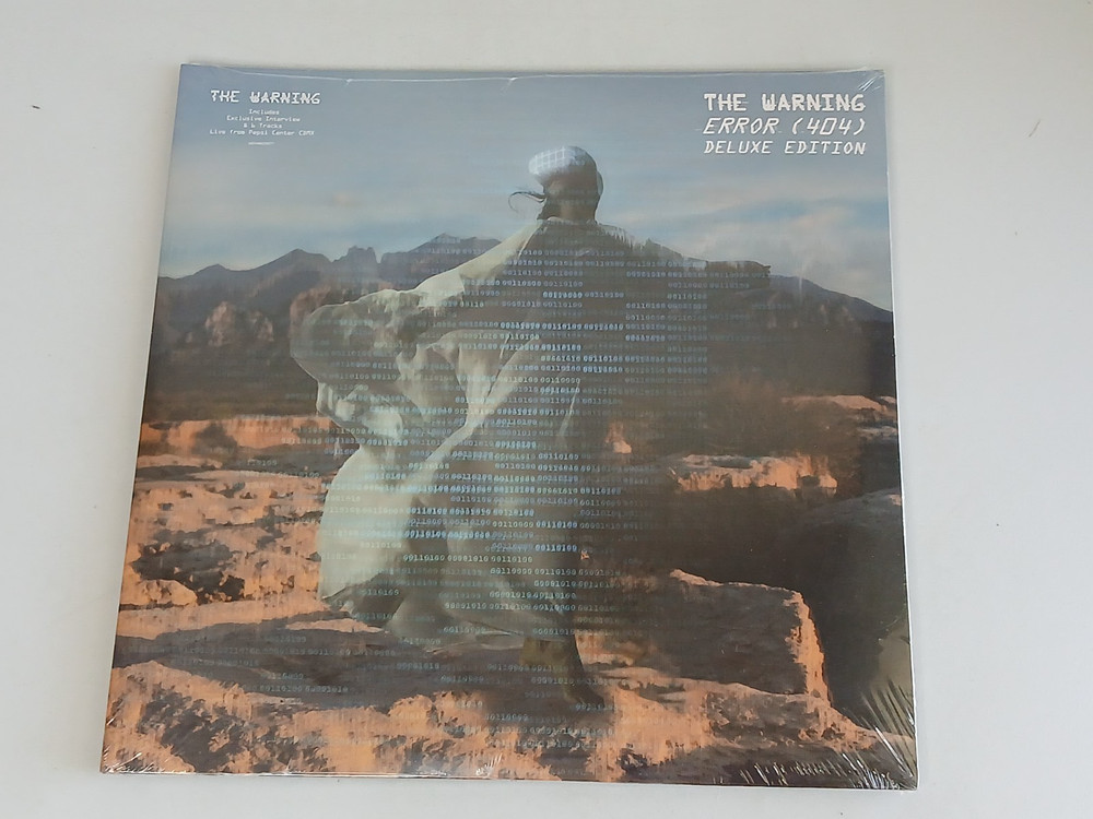THE WARNING Error (404) Deluxe Edition Vinyl LP 2-Record Custard/Black/Blue NEW
