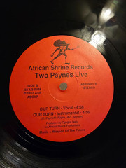 Two Paynes Live ‎– Graffiti / Our Turn 1987 hip hop EX 33 1/3 rpm 12 inch