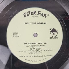 The Peppermint Kandy Kids – Frosty The Snowman – LP Vinyl Record Peter Pan