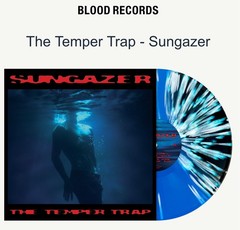 THE TEMPER TRAP – SUNGAZER – Blue splatter BLOOD RECORDS Ltd Brand new