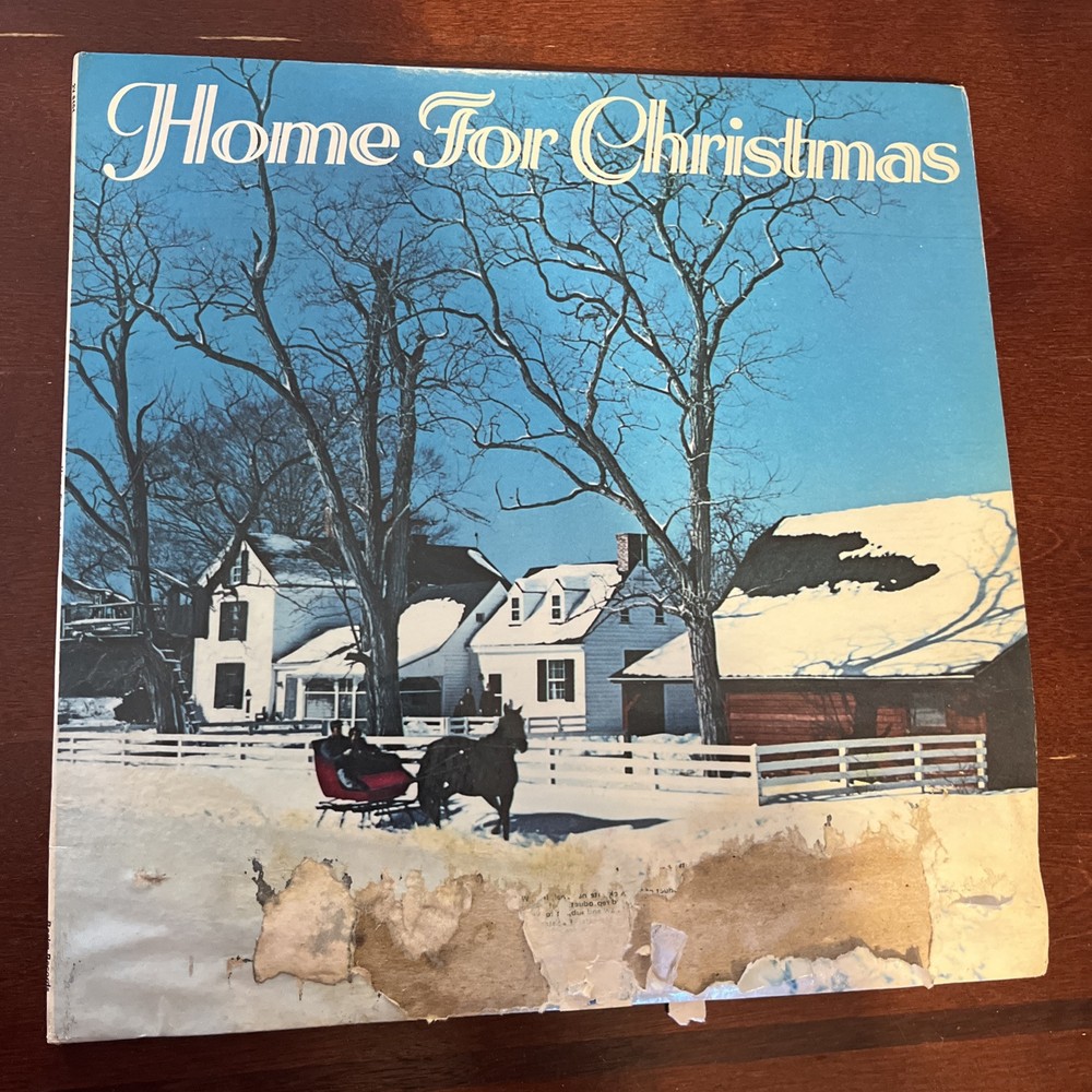 HOME FOR CHRISTMAS (2/LP Set) Various artists. 1977 Realm Records 2V 8101. EX