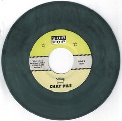 Chat Pile “Masks” b/w “Sifting” 7″ Sub Pop OOP SMOKE