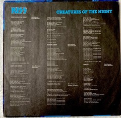 KISS Creatures of the Night 1982 France LP Rare Red Casablanca Label 6302 219