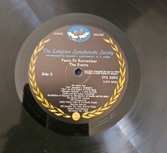 3 Viny ~ 2 LPs ~ The Longines Symphonette Society Presents The Years To Remember