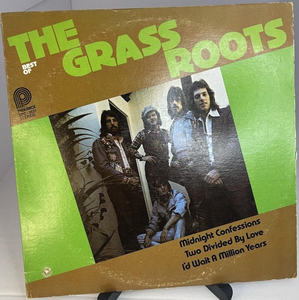 NG Grass Roots Best Of 1973 Pickwick SPC-3621 Stereo Vinyl Greatest Hits Record