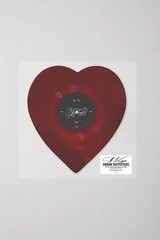 Brand New And Sealed Wisp Yellow & All i need 7″ Heart Shaped Red Vinyl