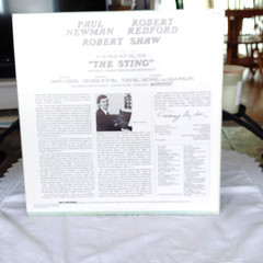 MCA Records The Sting Soundtrack 1974 12″ Black Vinyl LP MCA-2040 Cover