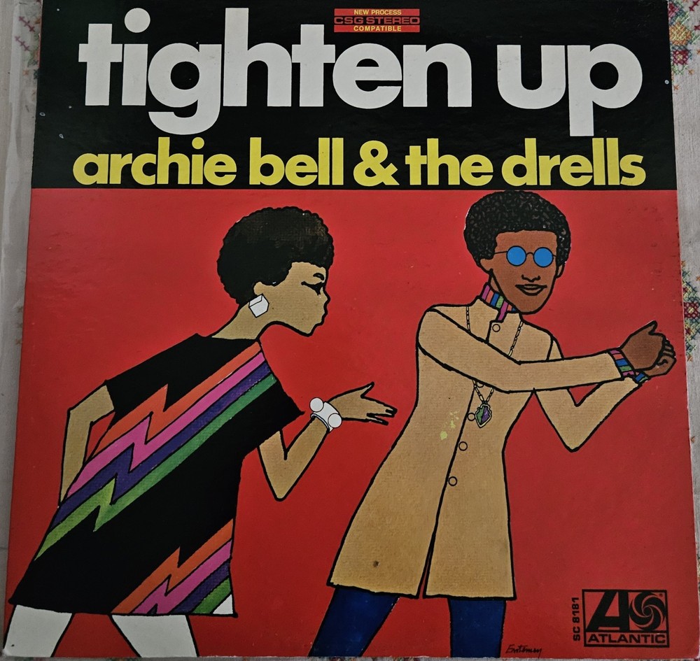 Archie Bell And The Drells Tighten Up ATLANTIC SC8181 1968 Vinyl LP VG