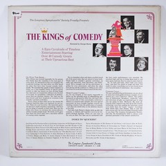 Various Artists The King Of Comedy Original Soundtrack SYS 5282 Vinyl LP