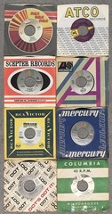17pc Lot VINTAGE 45rpm VINYL 7″ RECORDS / 1970s & 1980s SINGLES ELECTRONIC ONLY