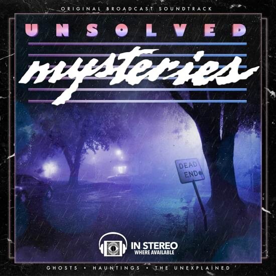 Unsolved Mysteries – Soundtrack OST Colored Vinyl – Terror Vision – Gary Malkin