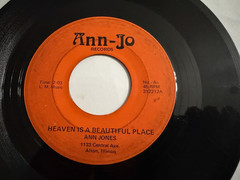 Unknown Chicago Black Gospel Soul 45 / Ann Jones “”Heaven is Beautiful.. HEAR