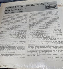 Handel – Concerti Grossi Op. 3 – Turnabout TV 34103S – Stereo LP Vinyl