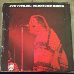 Joe Cocker, Midnight Rider ~ 1972 A&M 7″ picture sleeve only