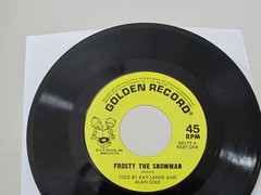 45 RECORD – KAY LANDE AND ALAN COLE – FROSTY THE SNOWMAN