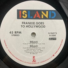 Relax (3 Versions) by Frankie Goes To Hollywood (Island 0-96975) 12″ EX/VG