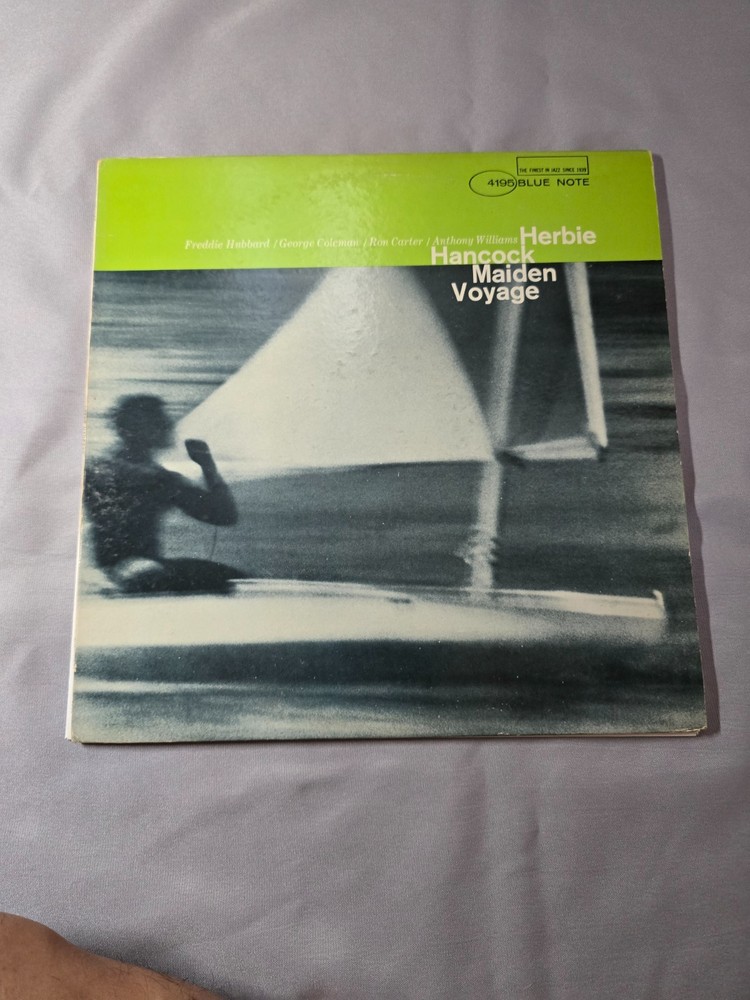 Herbie Hancock Maiden Voyage Blue Note BLP 4195 Mono NY USA Van Gelder 1966 LP