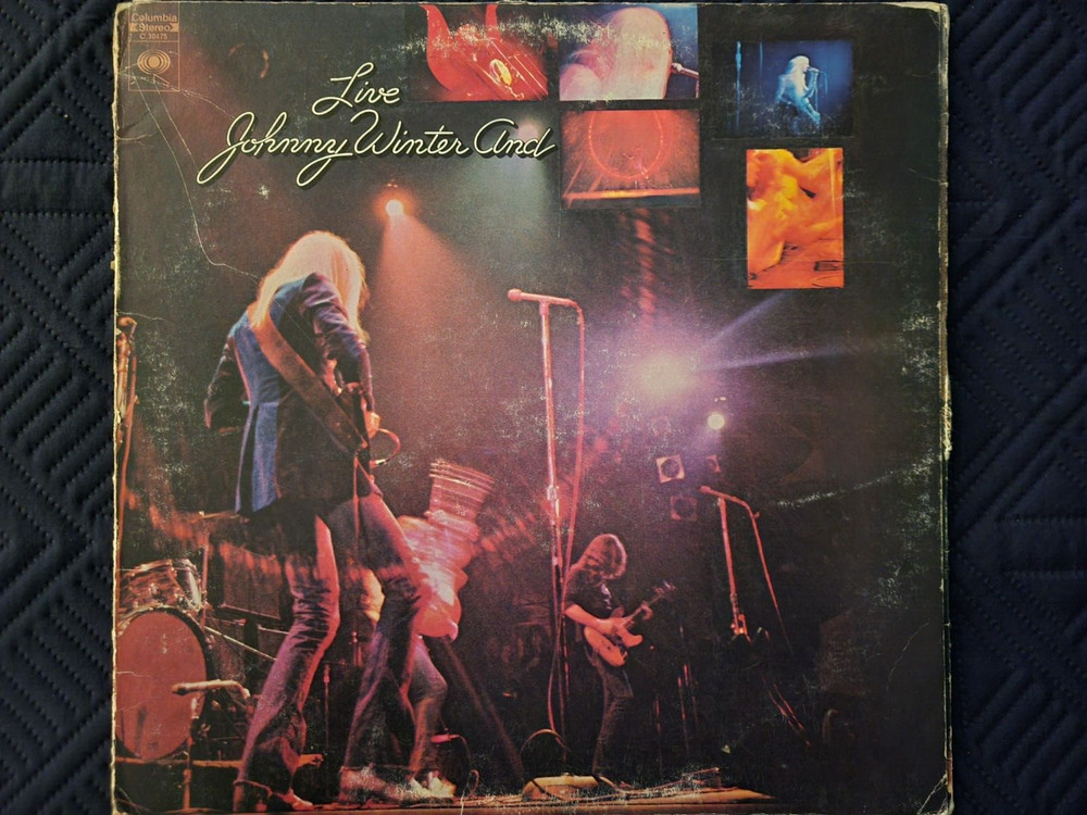 Johnny Winter And ‎– Live Johnny Winter And – Vinyl Record